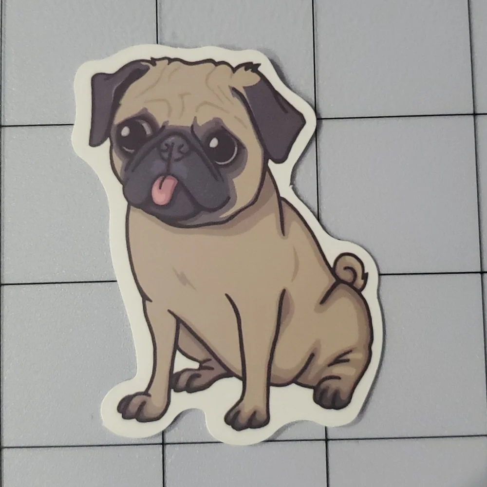 Pug Sticker - Picture 1 of 3